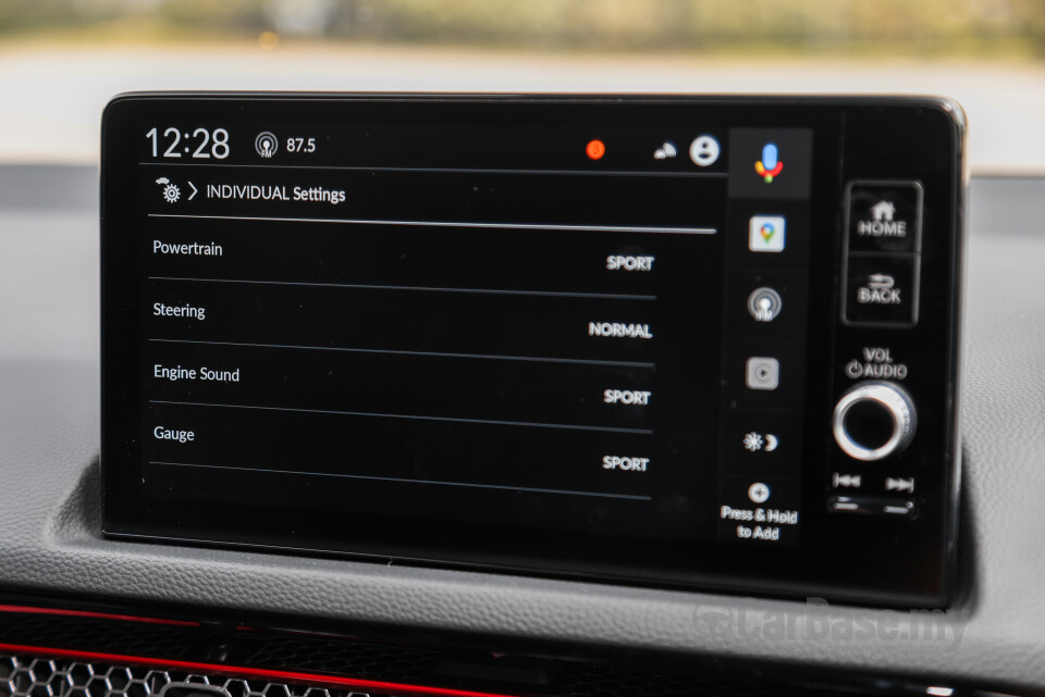 Honda Civic FE Facelift (2025) Interior