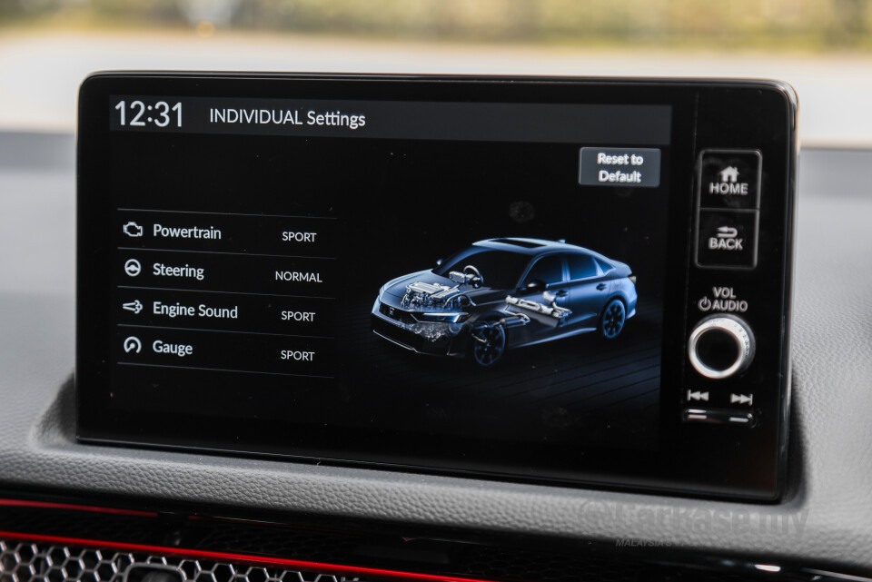 Honda Civic FE Facelift (2025) Interior