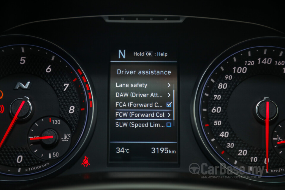 Hyundai i30 N PD (2019) Interior