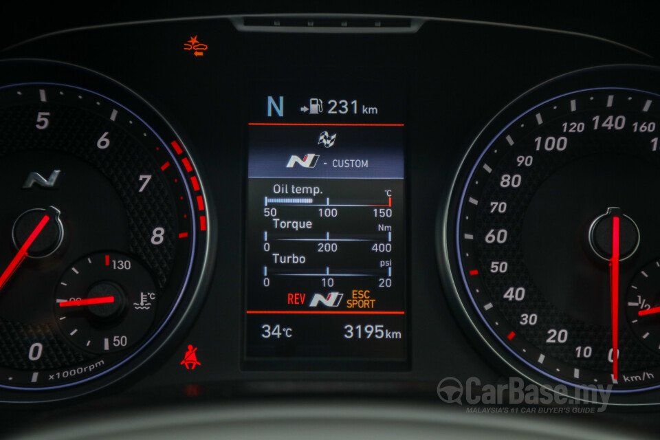 Hyundai i30 N PD (2019) Interior