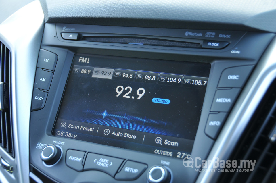 Hyundai Veloster Mk1  (2012) Interior