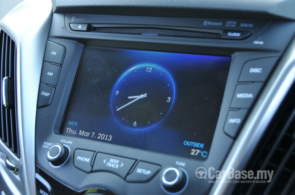 Hyundai Veloster Mk1  (2012) Interior
