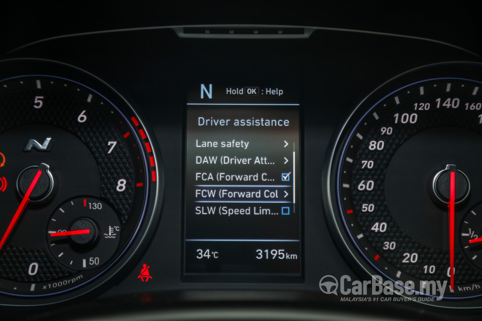 Hyundai i30 N PD (2019) Interior