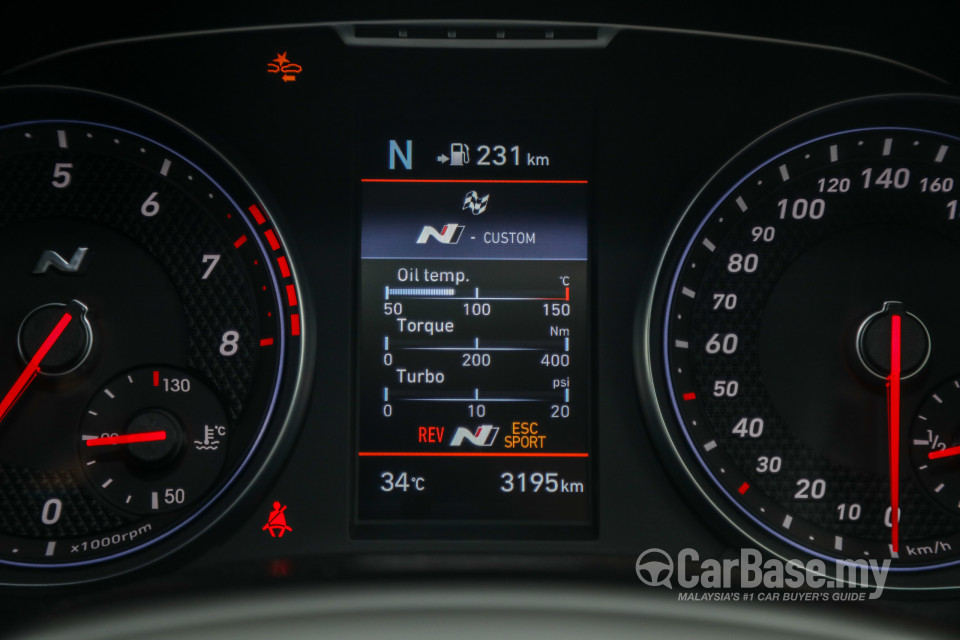 Hyundai i30 N PD (2019) Interior