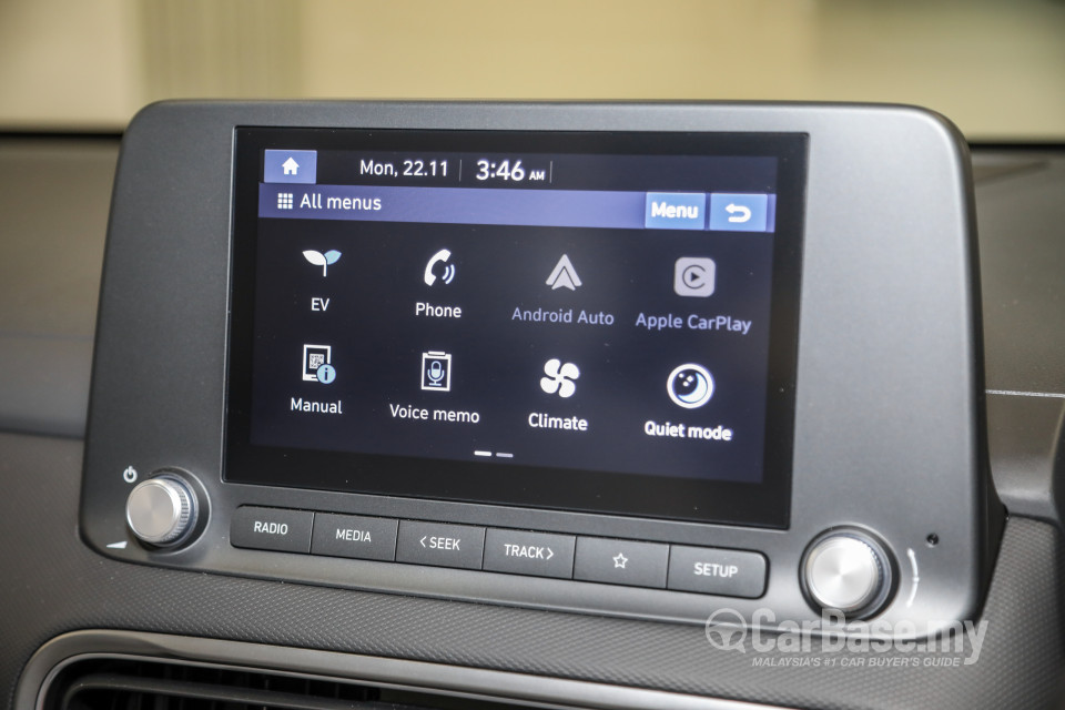 Hyundai Kona Electric OS Facelift (2021) Interior