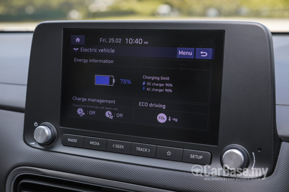 Hyundai Kona Electric OS Facelift (2021) Interior