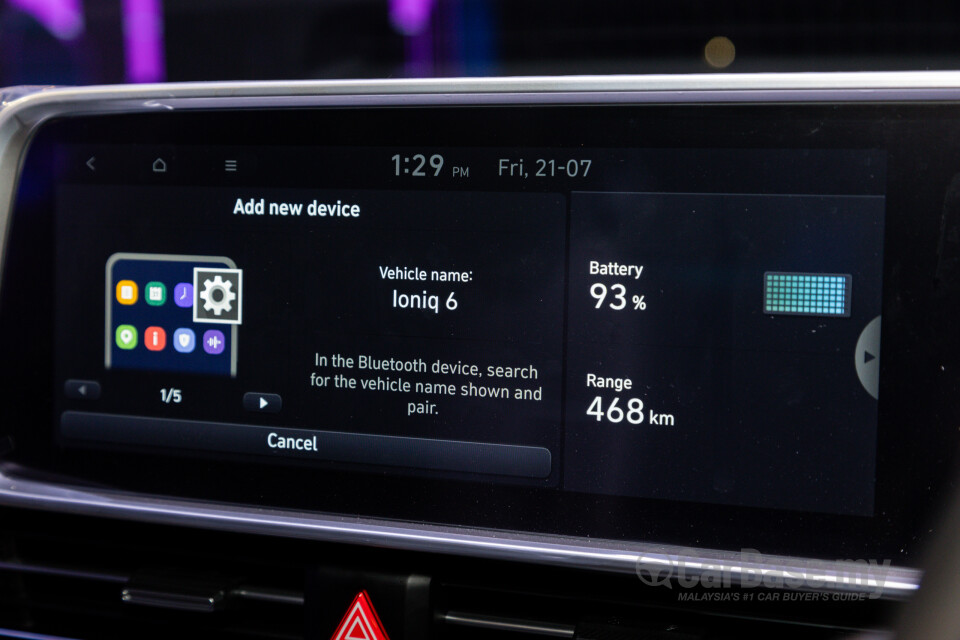 Hyundai Ioniq 6 CE (2023) Interior