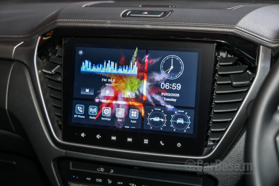 Isuzu D-MAX RG Facelift 2 (2026) Interior