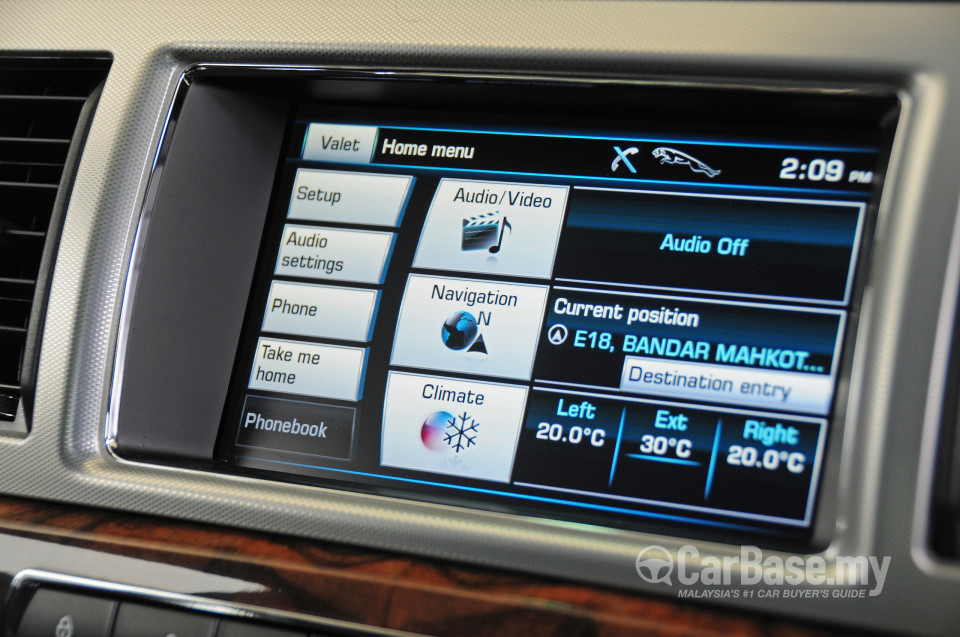 Jaguar XF X250 Facelift (2012) Interior