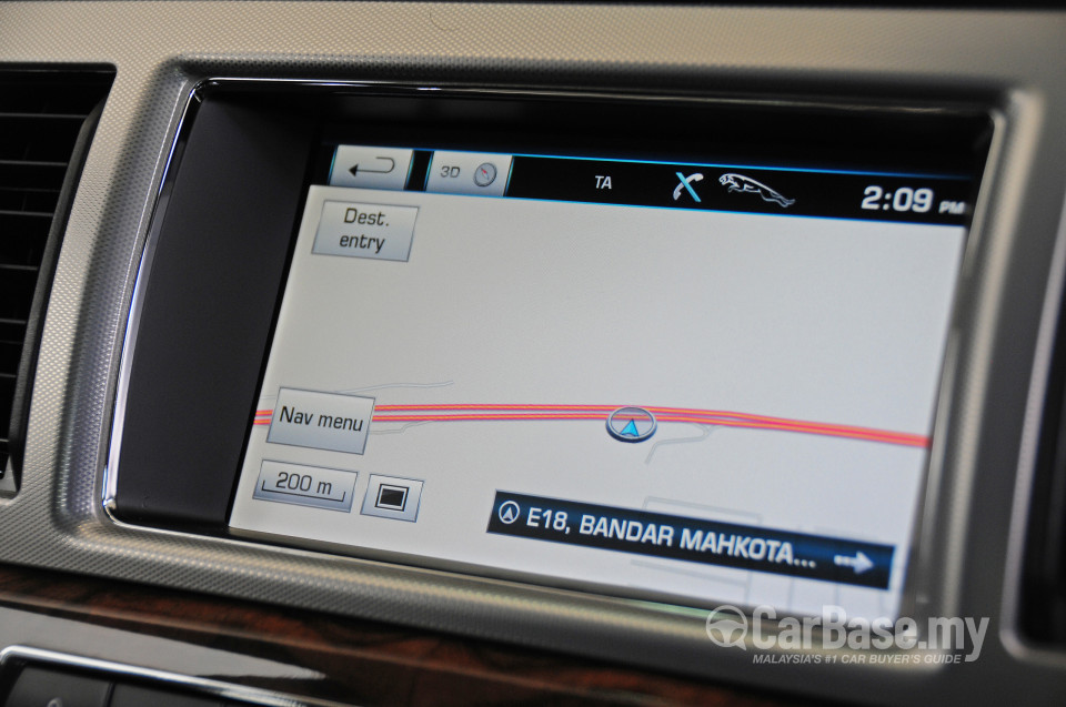 Jaguar XF X250 Facelift (2012) Interior