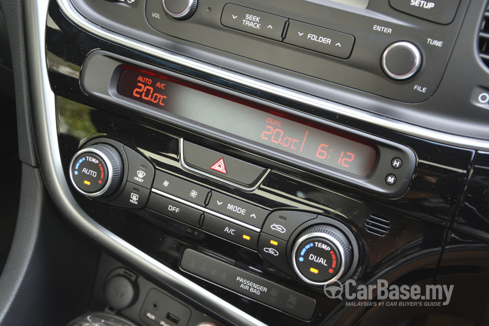 Kia Optima TF Facelift (2014) Interior