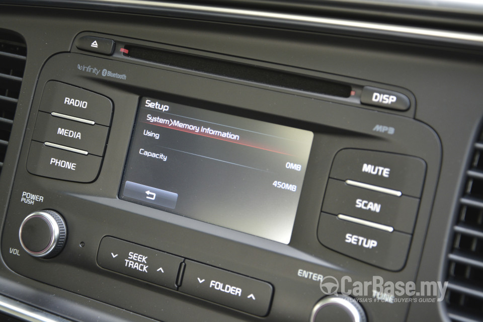 Kia Optima TF Facelift (2014) Interior