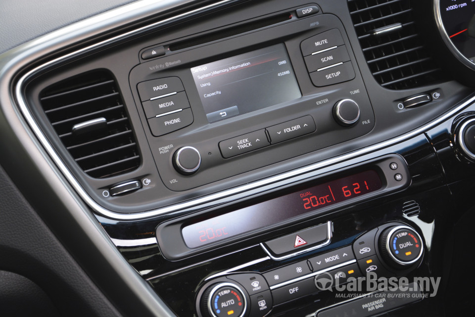 Kia Optima TF Facelift (2014) Interior