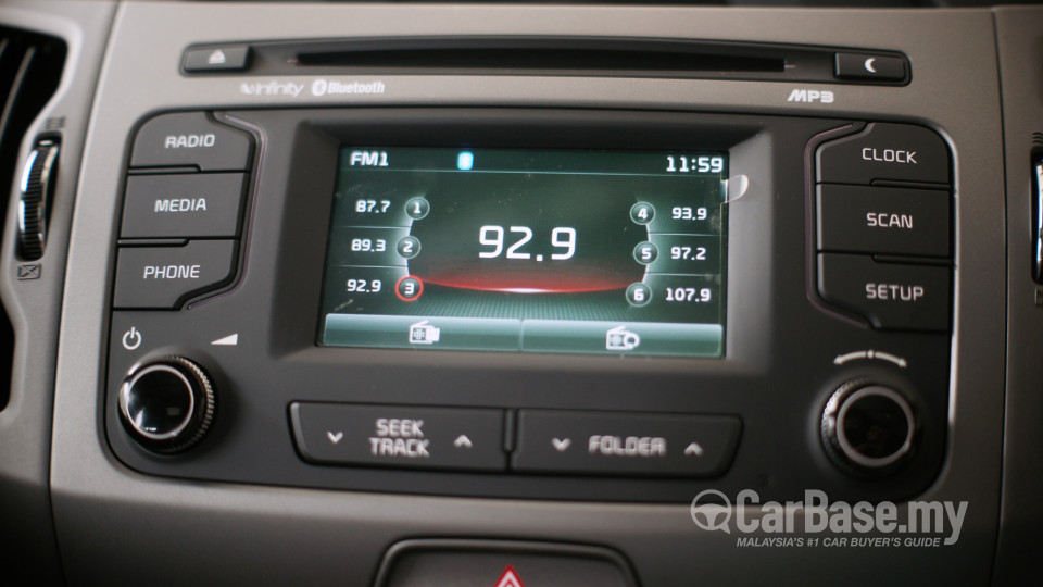 Kia Sportage SL Facelift (2014) Interior