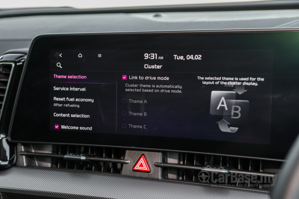 Kia Sportage NQ5 (2024) Interior