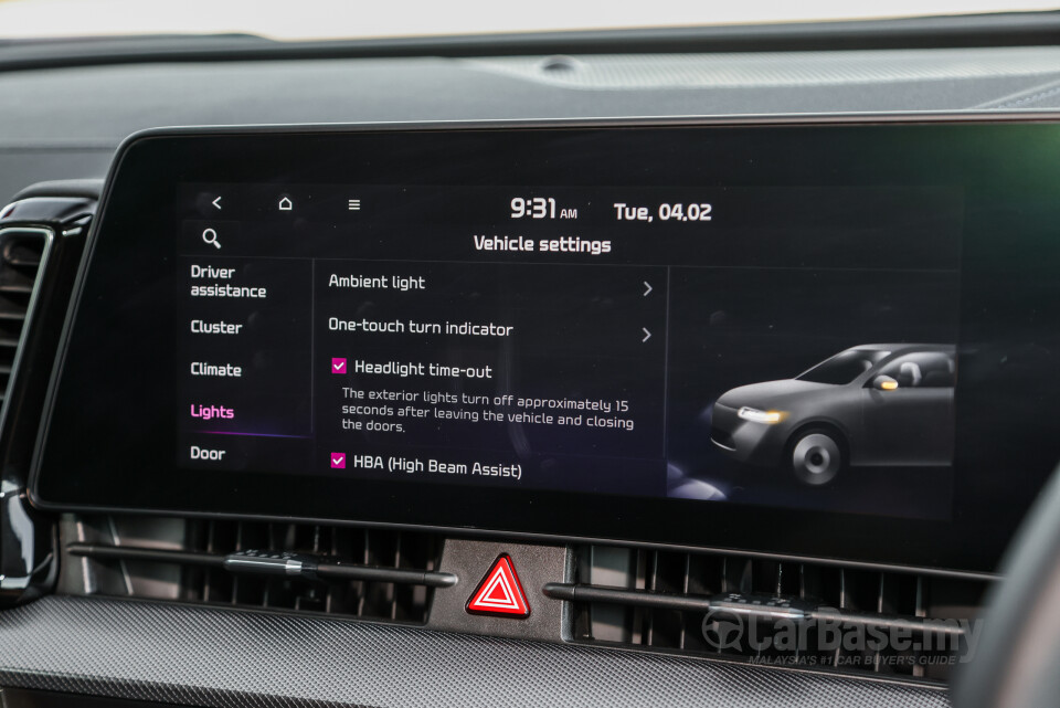 Kia Sportage NQ5 (2024) Interior