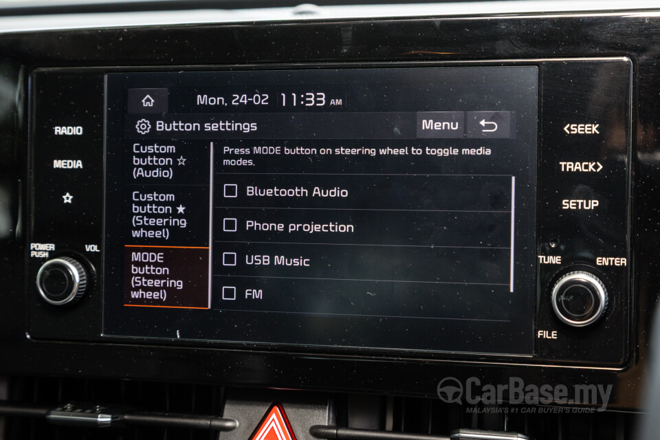 Kia Sportage NQ5 (2024) Interior