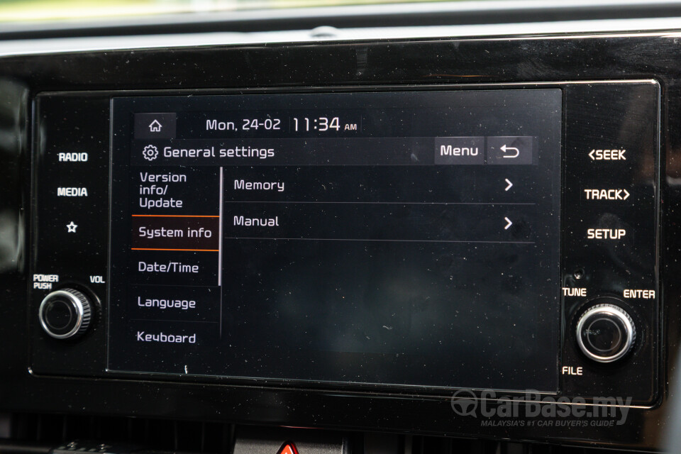 Kia Sportage NQ5 (2024) Interior