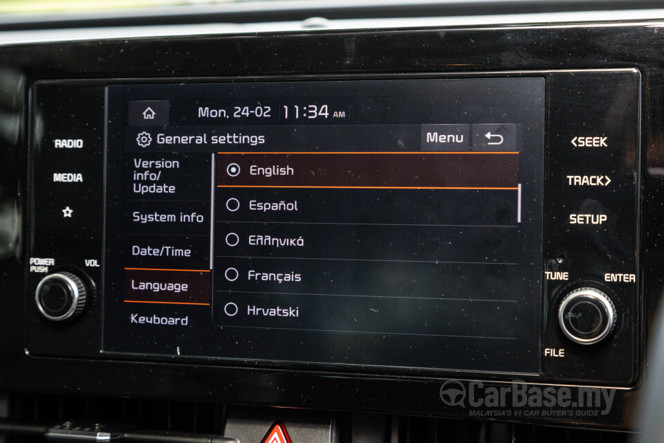 Kia Sportage NQ5 (2024) Interior