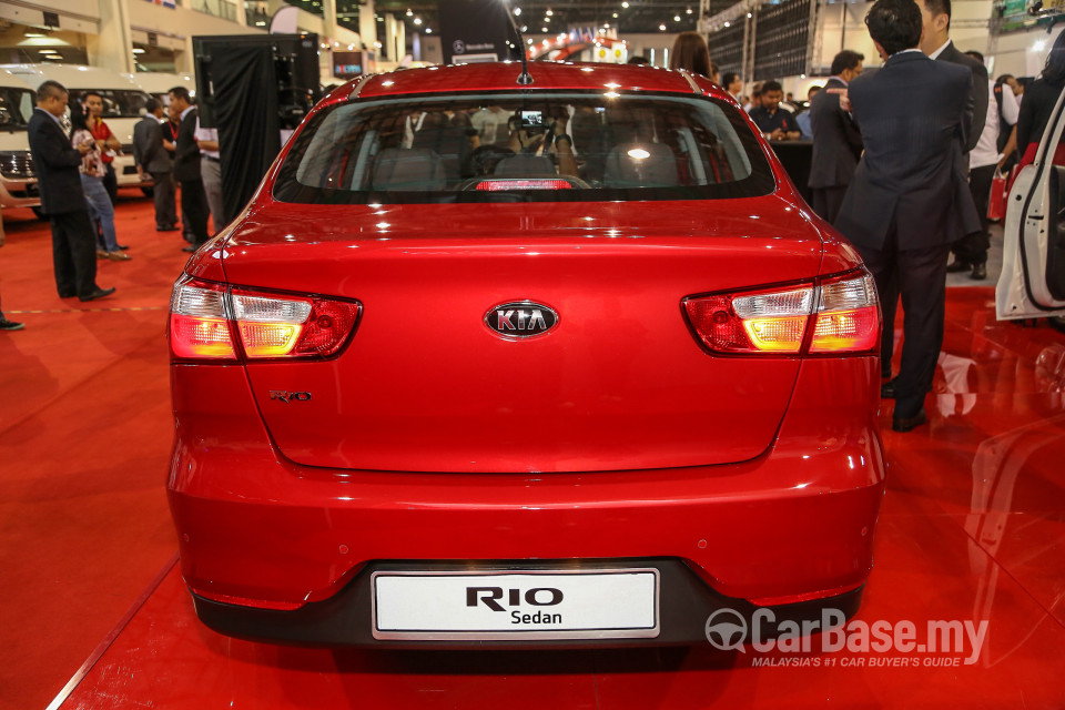 Kia Rio Sedan UB Sedan Facelift (2016) Exterior