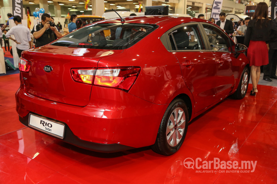 Kia Rio Sedan UB Sedan Facelift (2016) Exterior