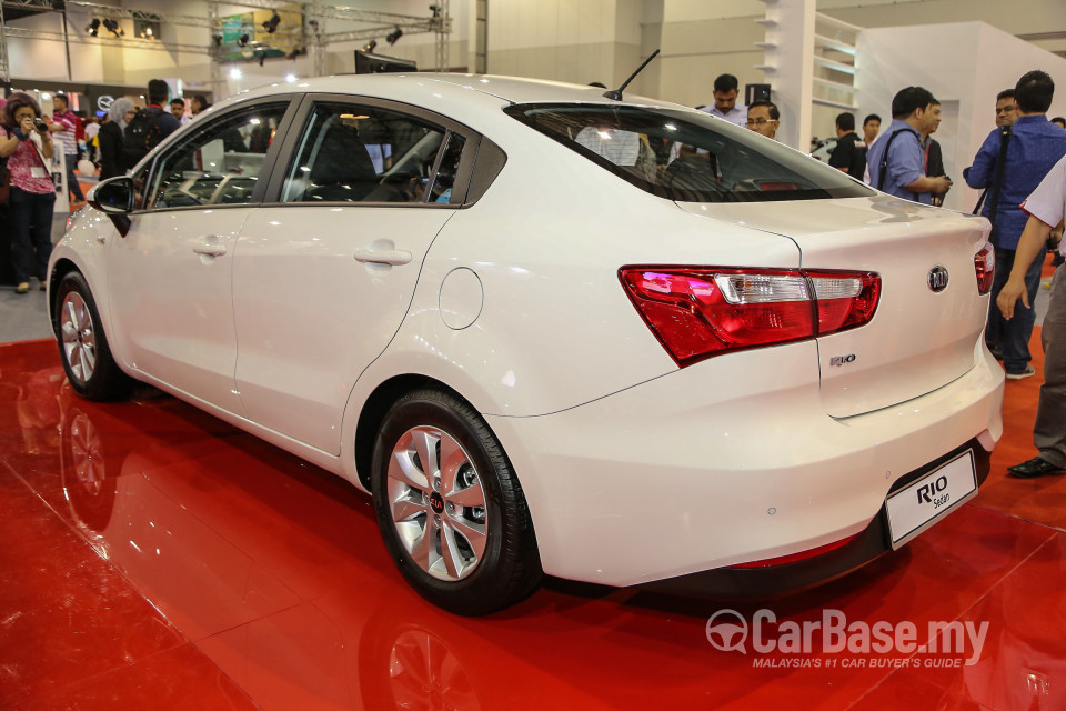 Kia Rio Sedan UB Sedan Facelift (2016) Exterior