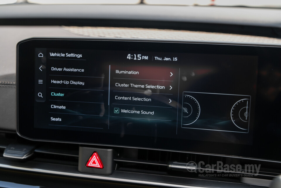 Kia Carnival KA4 Facelift (2026) Interior
