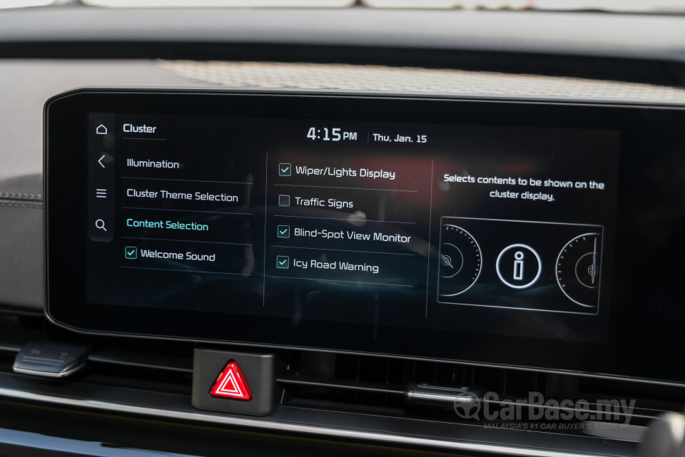 Kia Carnival KA4 Facelift (2026) Interior