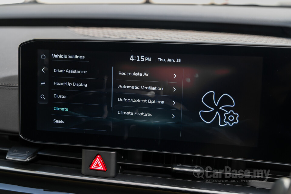 Kia Carnival KA4 Facelift (2026) Interior