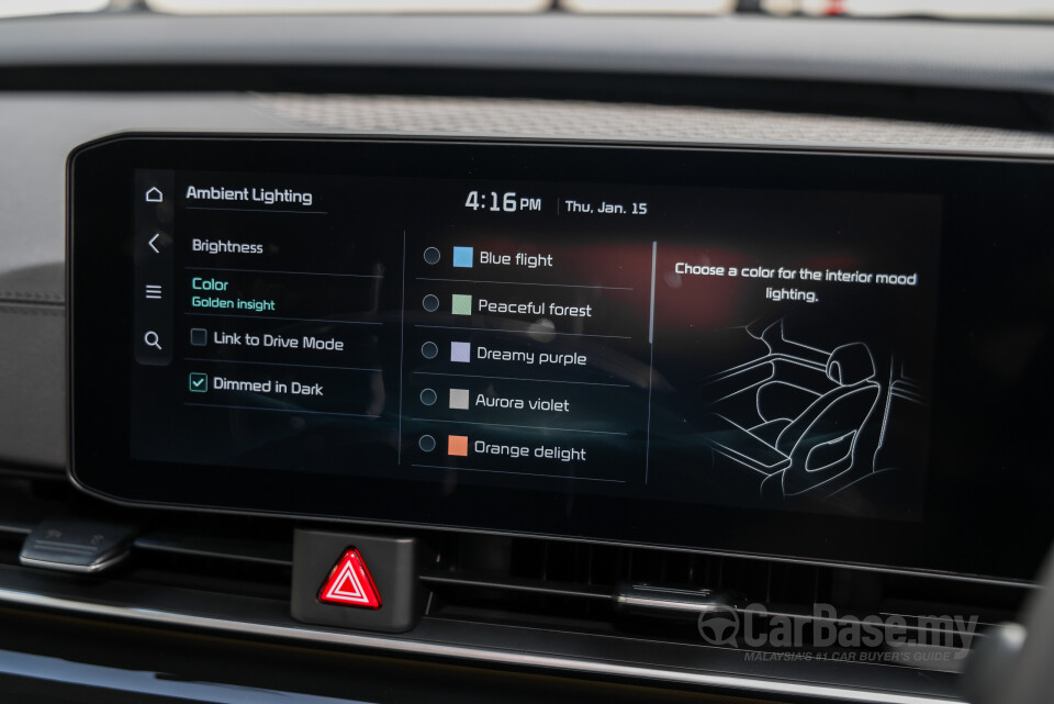 Kia Carnival KA4 Facelift (2026) Interior