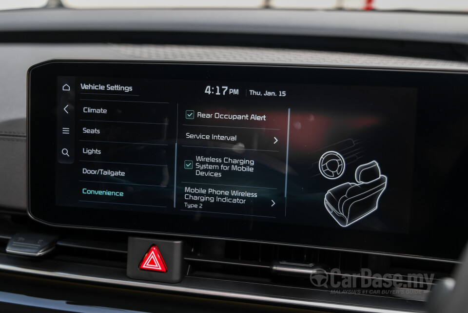 Kia Carnival KA4 Facelift (2026) Interior