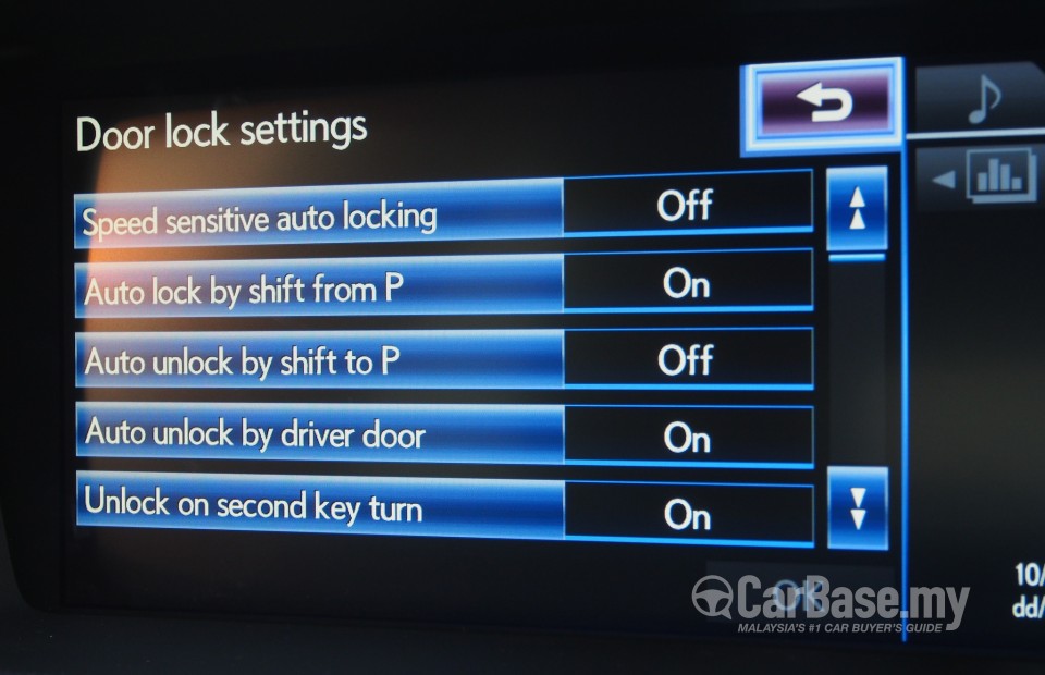 Lexus GS L10 (2013) Interior