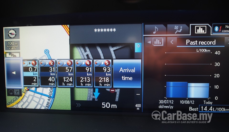 Lexus GS L10 (2013) Interior