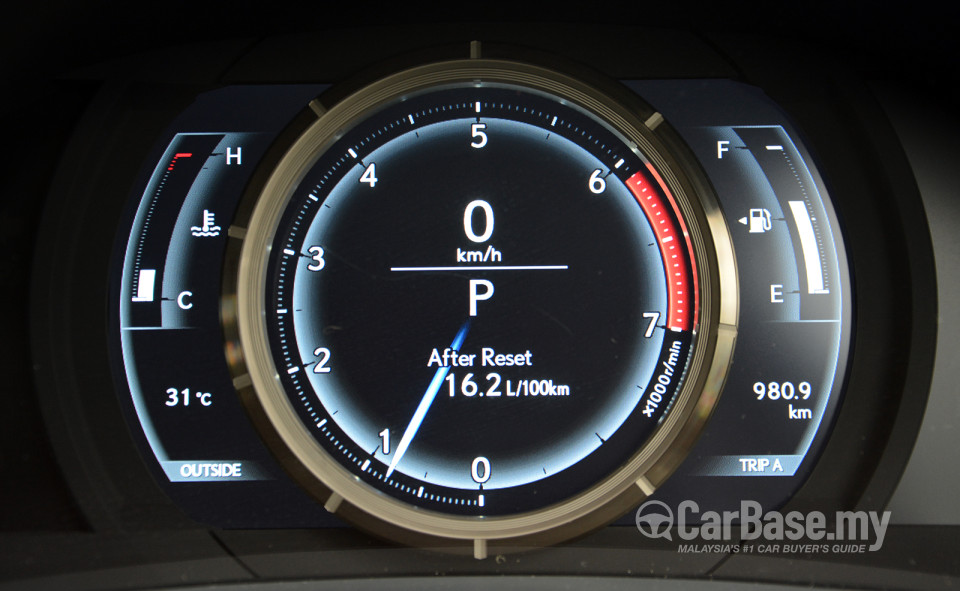 Lexus IS XE30 (2013) Interior