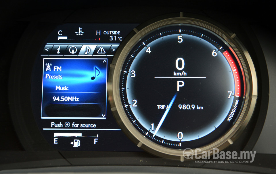 Lexus IS XE30 (2013) Interior