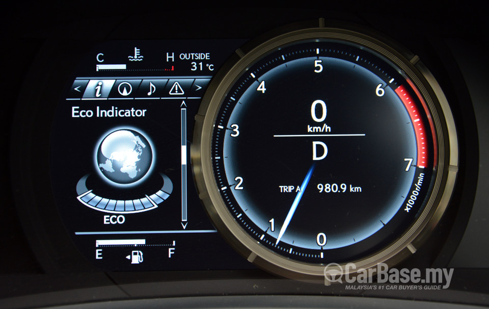 Lexus IS XE30 (2013) Interior