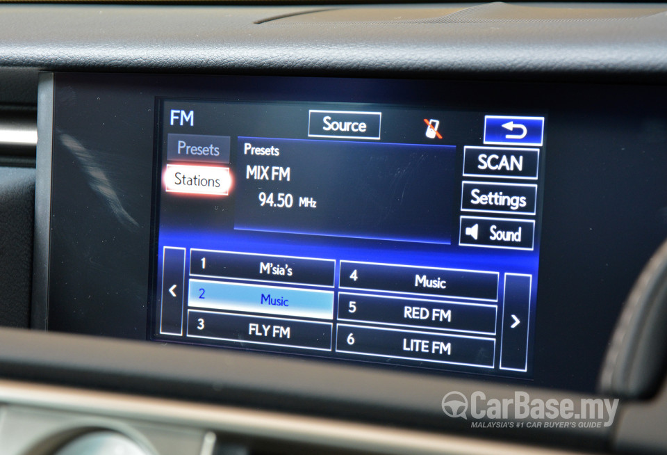 Lexus IS XE30 (2013) Interior