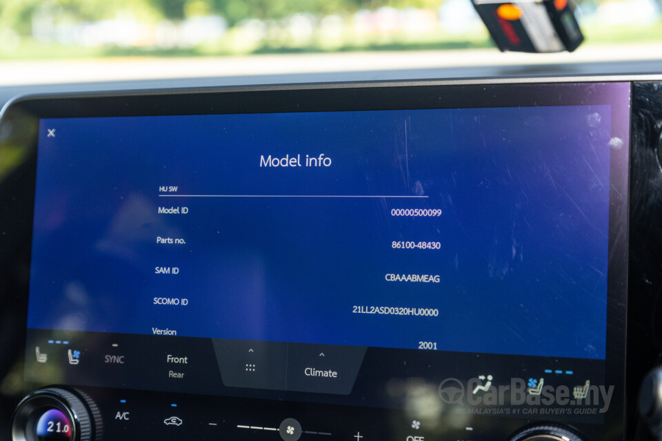 Lexus RX ALA10 (2023) Interior