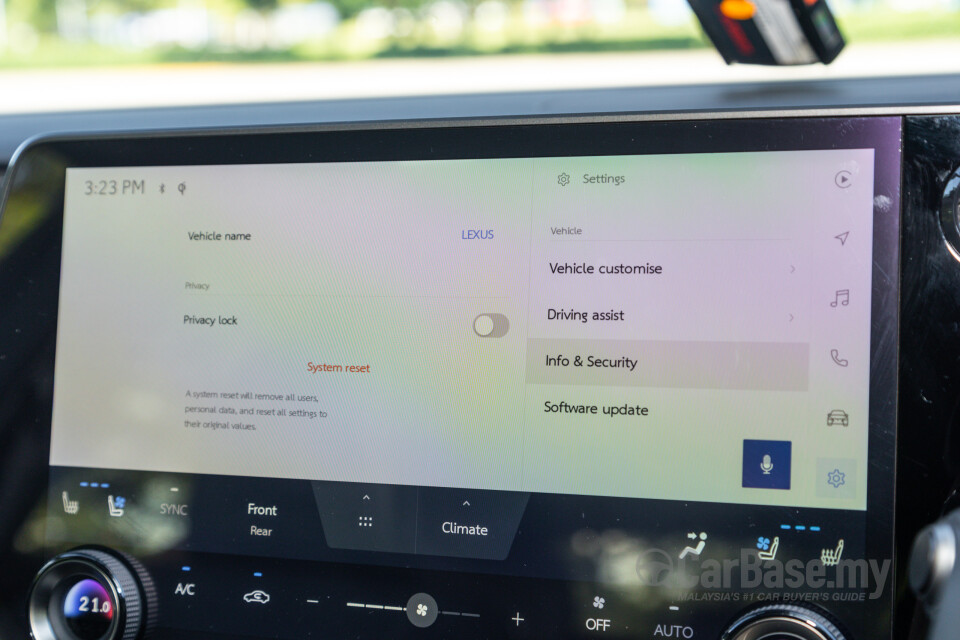 Lexus RX ALA10 (2023) Interior
