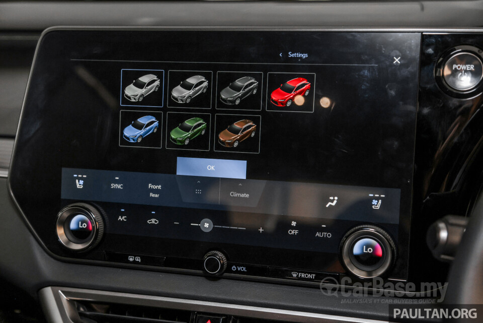 Lexus RX ALA10 (2023) Interior