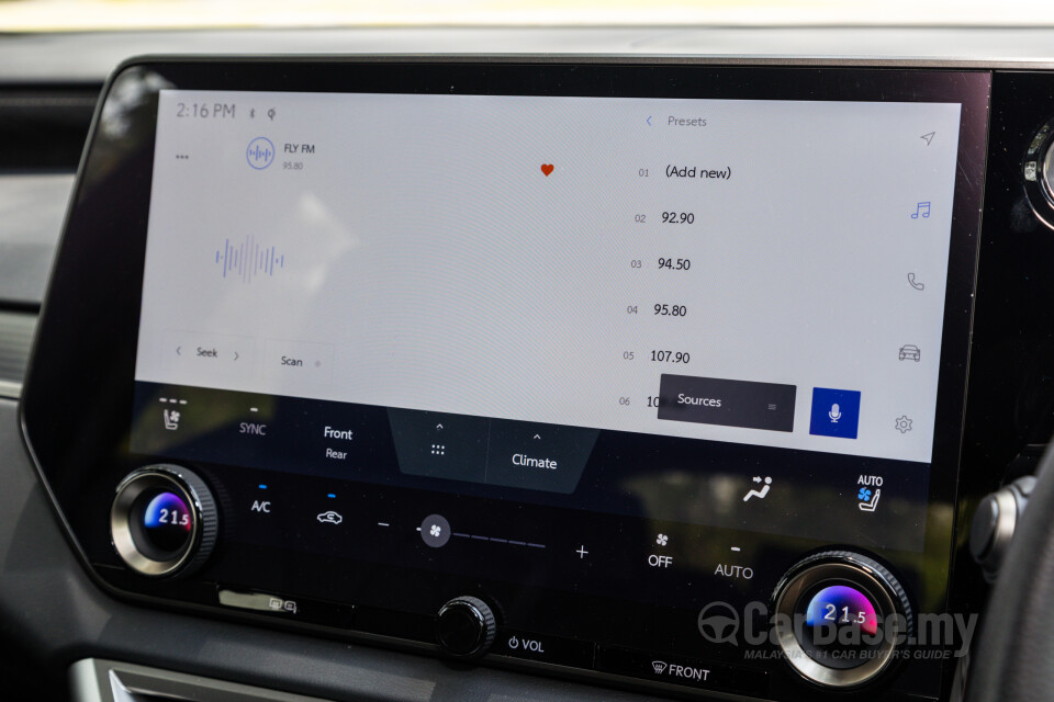 Lexus RX ALA10 (2023) Interior