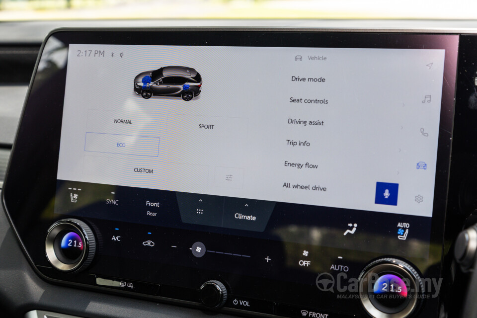 Lexus RX ALA10 (2023) Interior