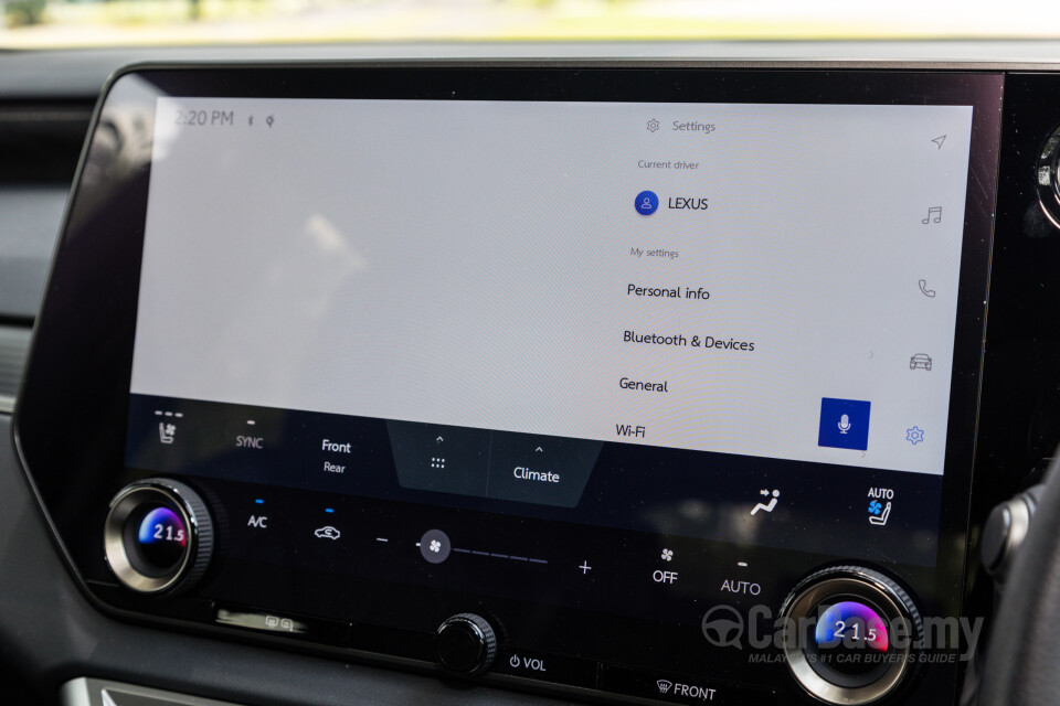 Lexus RX ALA10 (2023) Interior