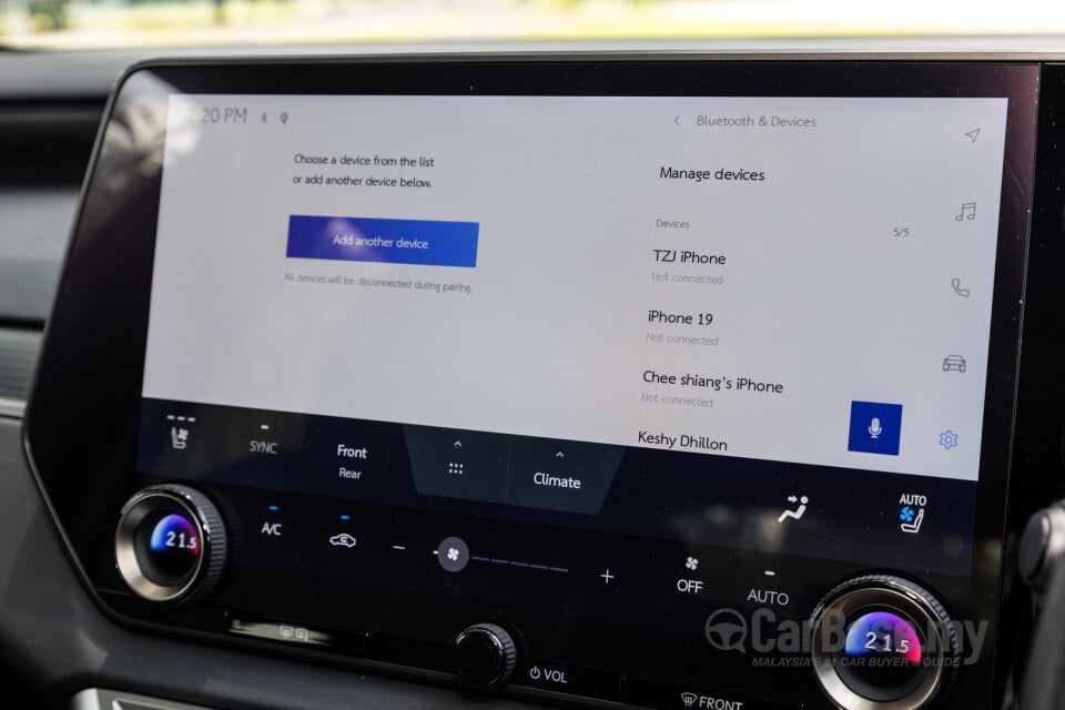 Lexus RX ALA10 (2023) Interior