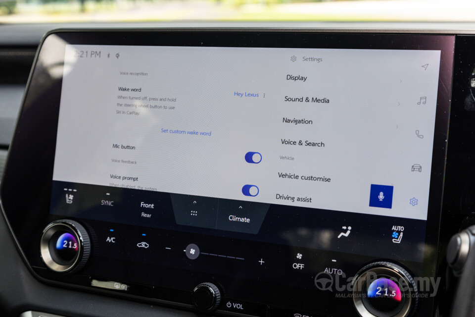 Lexus RX ALA10 (2023) Interior