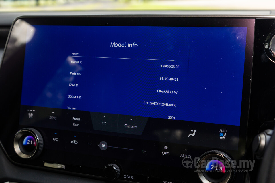 Lexus RX ALA10 (2023) Interior