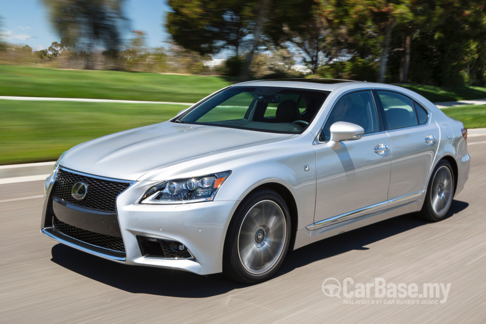 Lexus LS XF40 Facelift (2012) Exterior