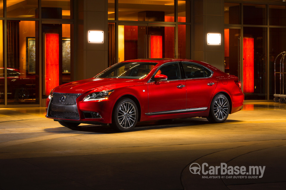 Lexus LS XF40 Facelift (2012) Exterior