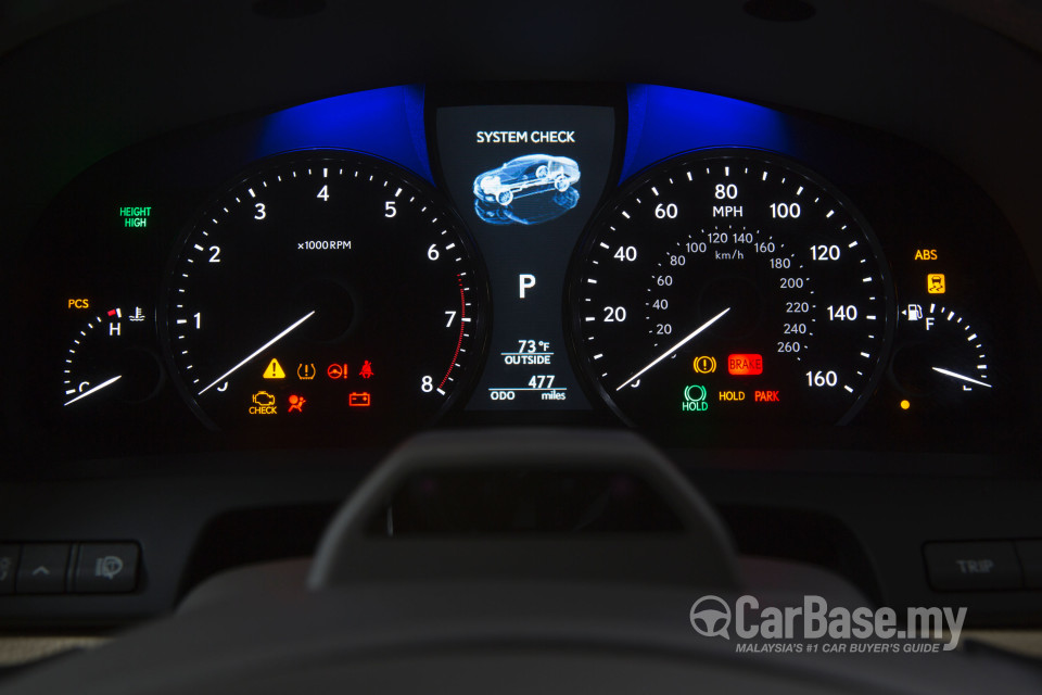 Lexus LS XF40 Facelift (2012) Interior