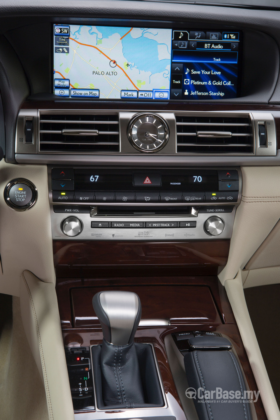 Lexus LS XF40 Facelift (2012) Interior